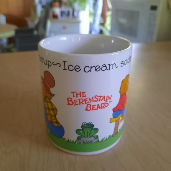 Vintage 1987 Berenstain Bears Family Coffee Mug - Picture 9 of 15